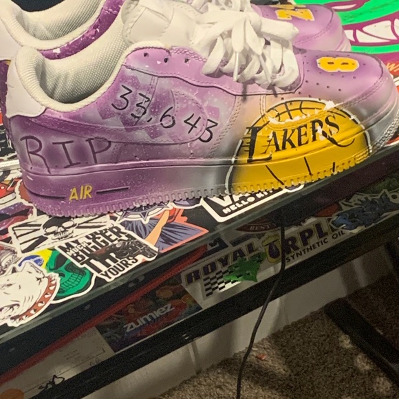 custom kobe air force ones